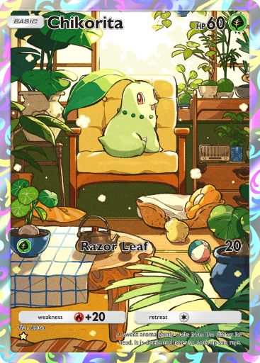Chikorita Illus