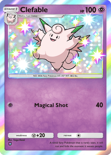 Shiny Clefable