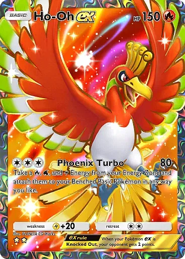 Ho-Oh Illustration EX