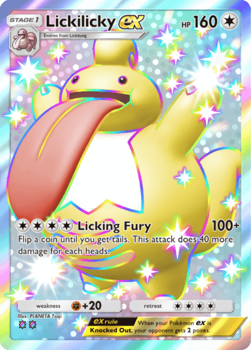 Shiny Lickilicky EX