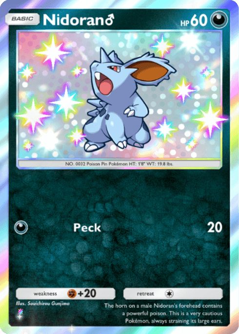 Shiny Nidoran♂
