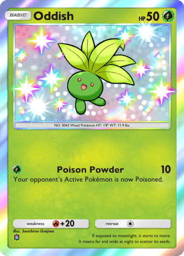 Shiny Oddish